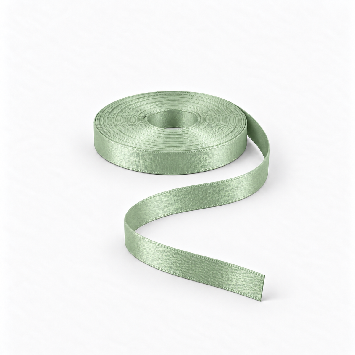 Satin Ribbon 10mm Avocado #80 – Ragland Fabrics