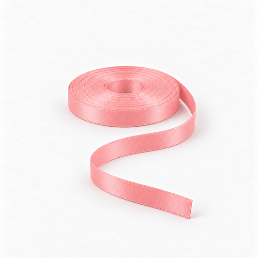 Satin Ribbon 10mm Peach #923 – Ragland Fabrics