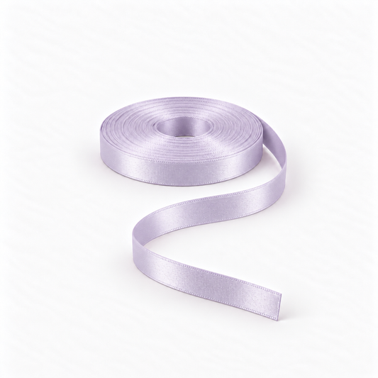 Satin Ribbon 10mm Lilac #7 – Ragland Fabrics