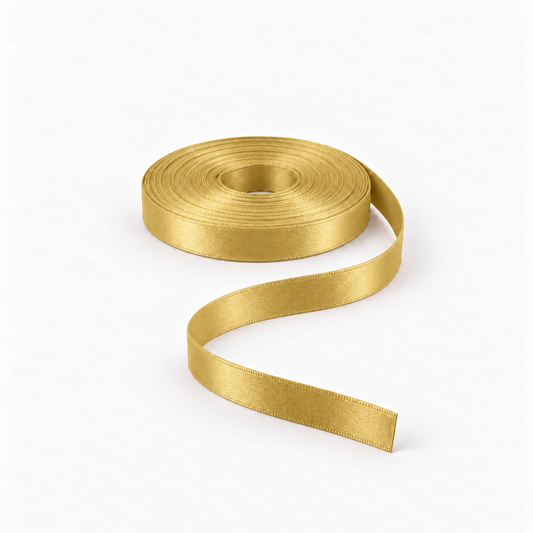 Satin Ribbon 10mm Mustard #B58 – Ragland Fabrics