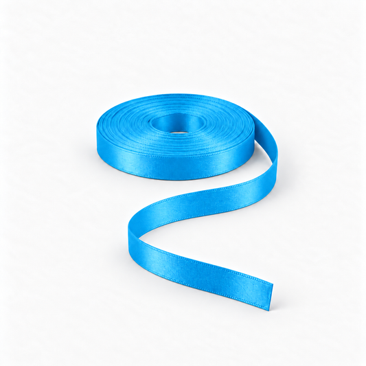 Satin Ribbon 10mm Teal #8332 – Ragland Fabrics