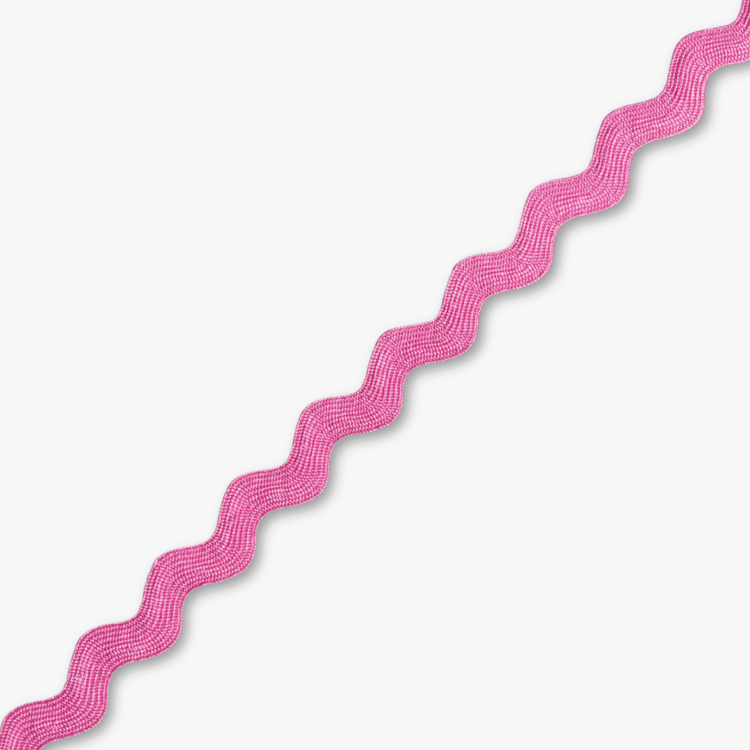 Ric Rac Cerise (9mm) - Ragland Fabrics