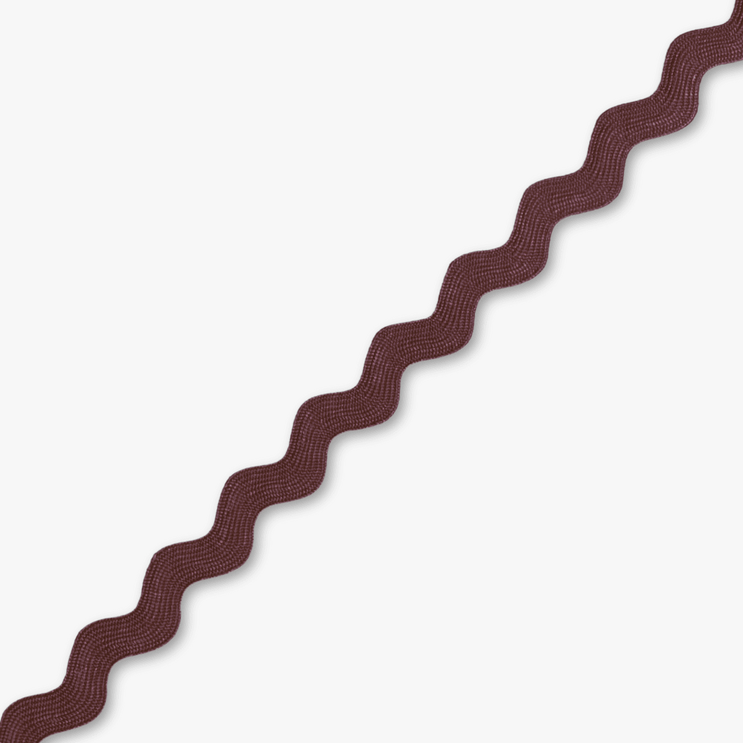 Ric Rac Light Brown(9mm) - Ragland Fabrics