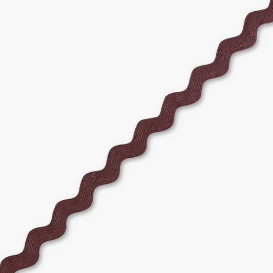 Ric Rac Light Brown(9mm) - Ragland Fabrics