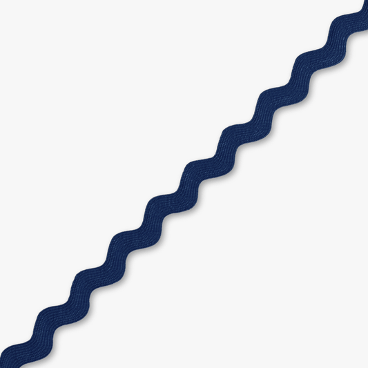 Ric Rac Navy(8mm) - Ragland Fabrics