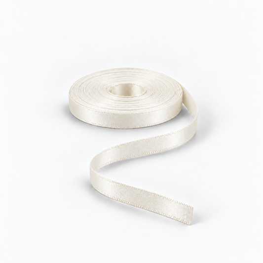 Satin Ribbon 6mm Cream #275