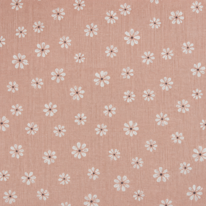 Designer Dress Ditsy Print - Peach
