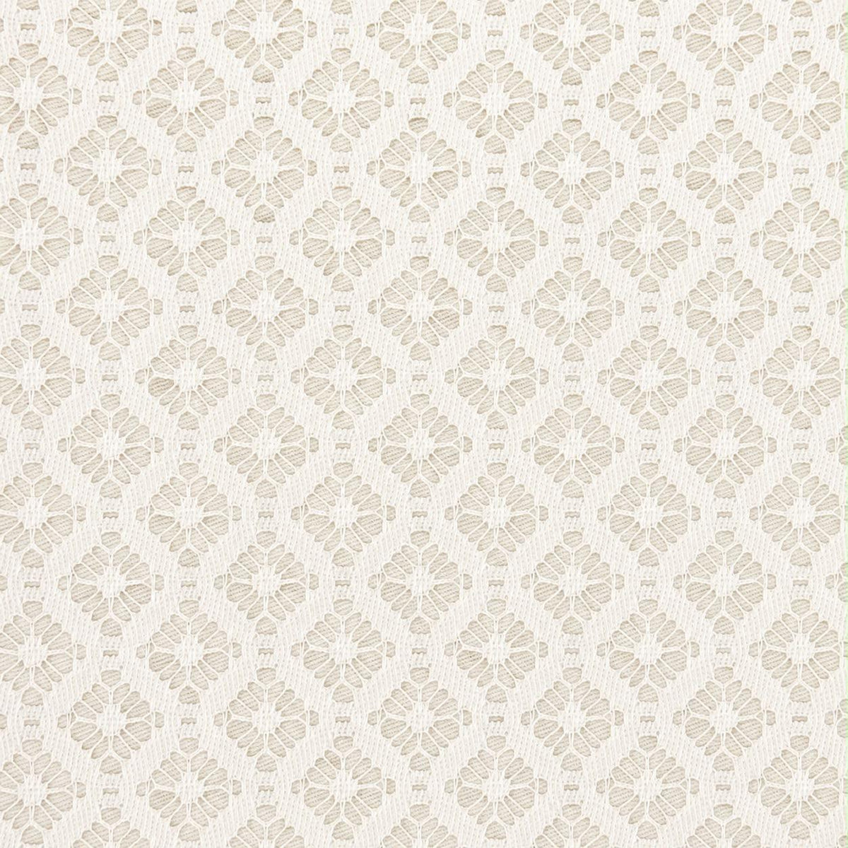 Designer Dress Poly Lace White