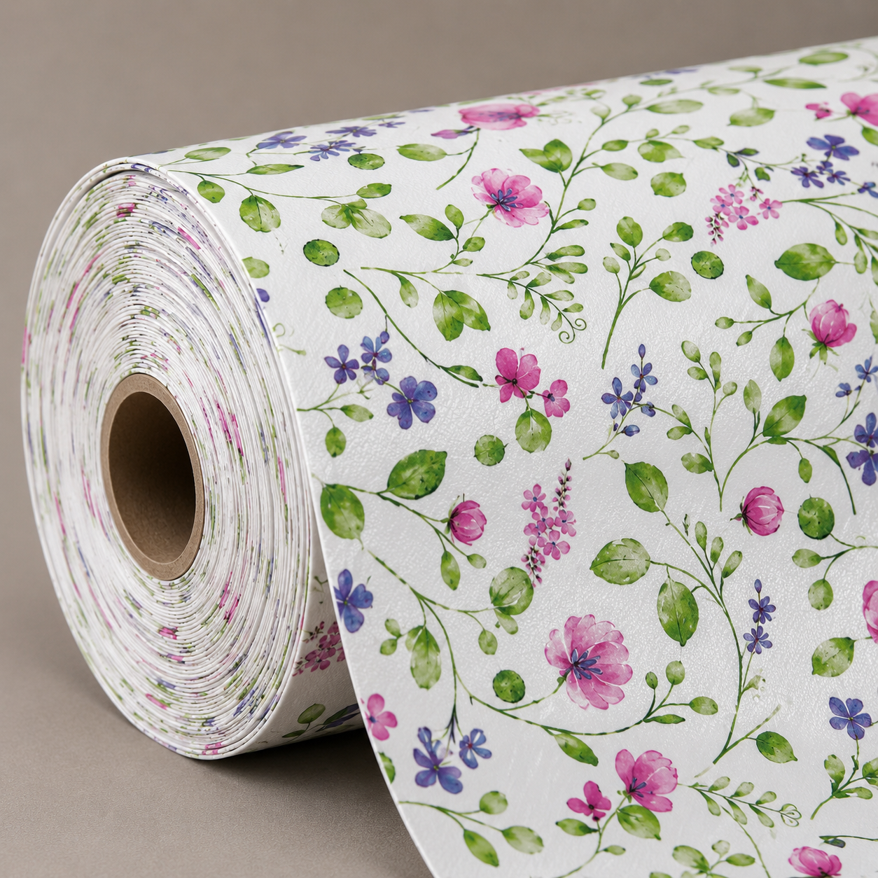 Printed PVC Table Cloth #M-6616-1 Lavender