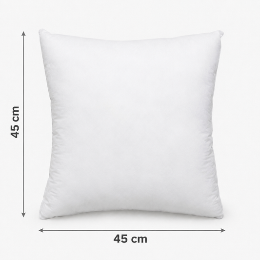 Scatter Cushion Inner 45cm x 45cm - (Siliconized Fibre)