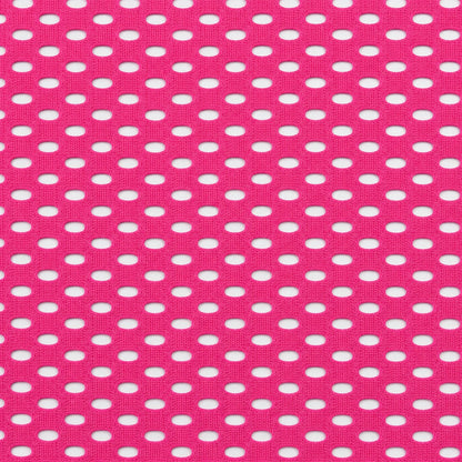 Stretch Eyelet  Mesh Pink