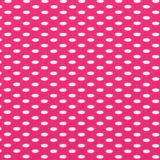 Stretch Eyelet  Mesh Pink