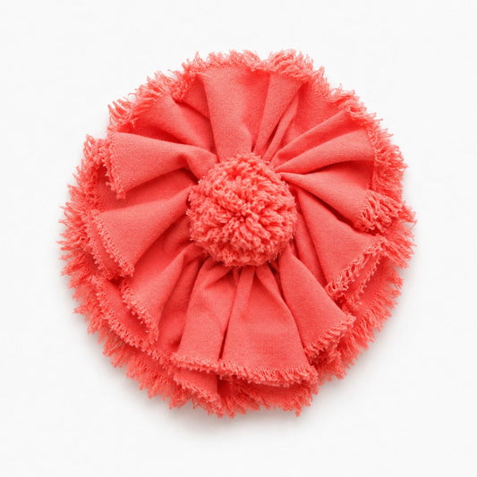 Flower Embellishment Red - Clearance Sale