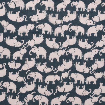 Flannel Brushed Cotton 150cm | Pattern Elephant #13