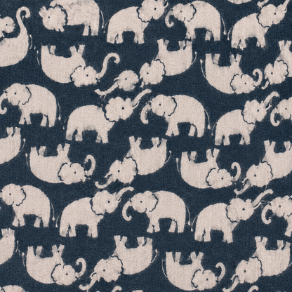 Flannel Brushed Cotton 150cm | Pattern Elephant #13
