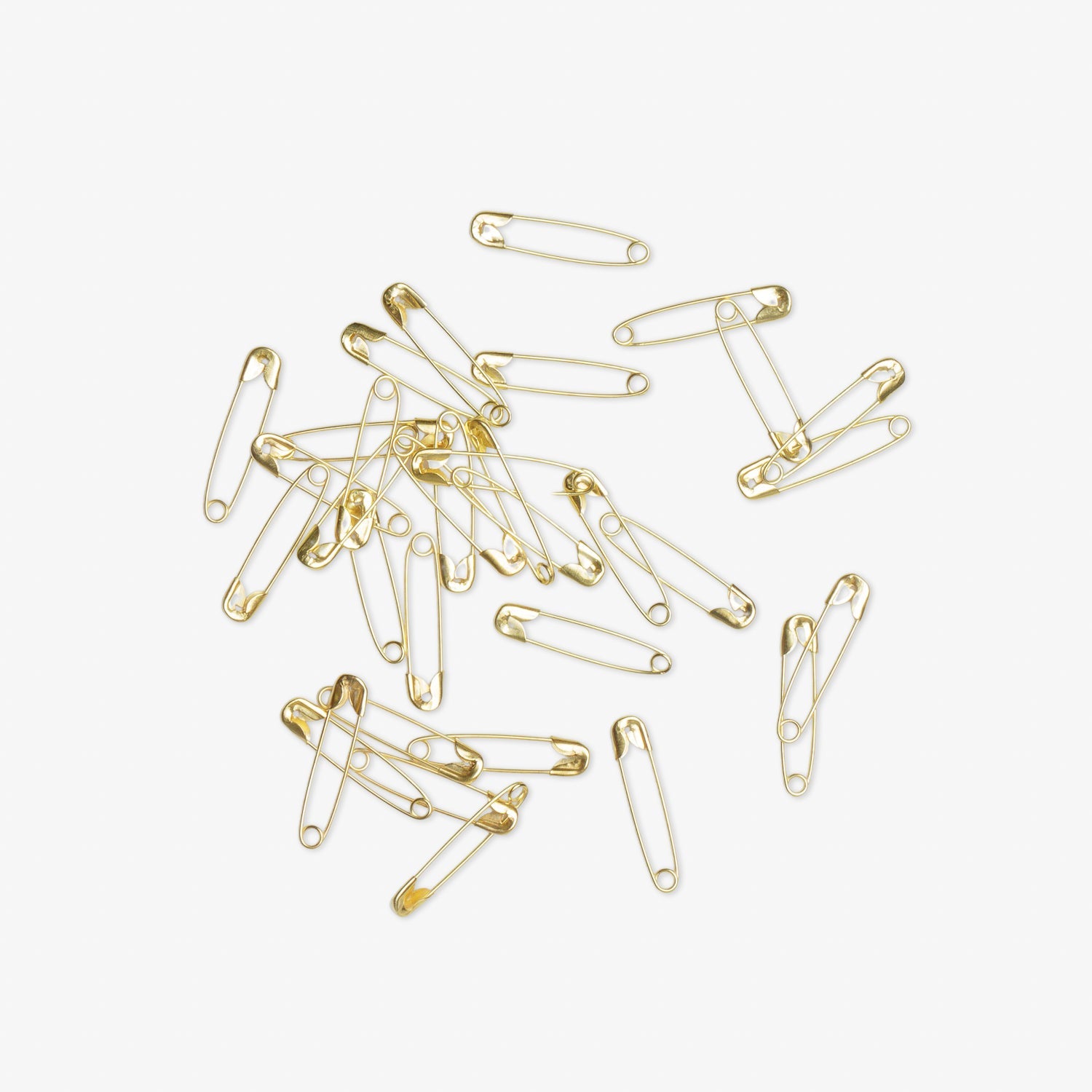 Safety Pins | Size 3 - Gold - Ragland Fabrics