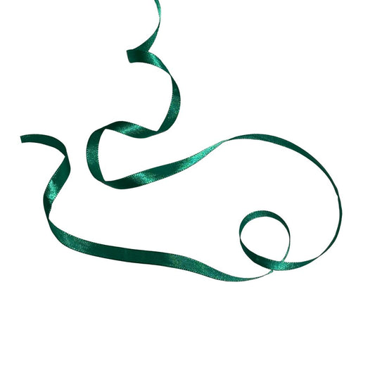 Satin Ribbon 6mm Persian Green | TBD - Ragland Fabrics
