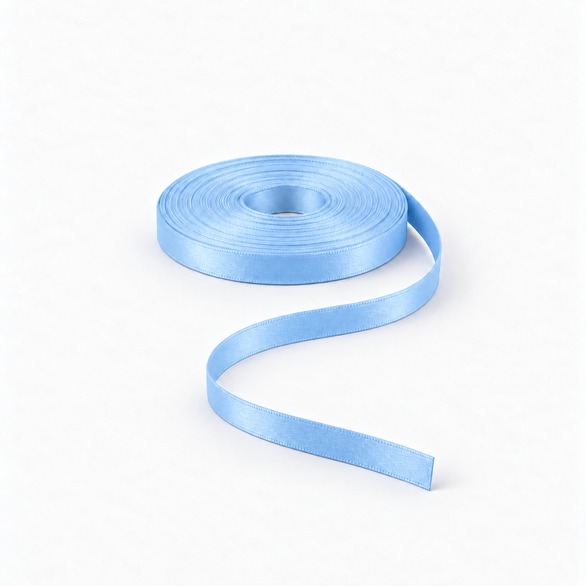 Satin Ribbon 8mm Sky Blue #76 – Ragland Fabrics