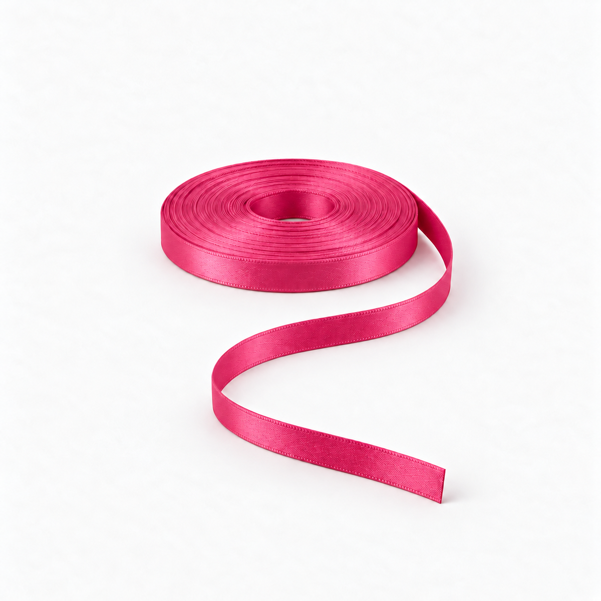 Satin Ribbon 8mm Cerise #516 – Ragland Fabrics