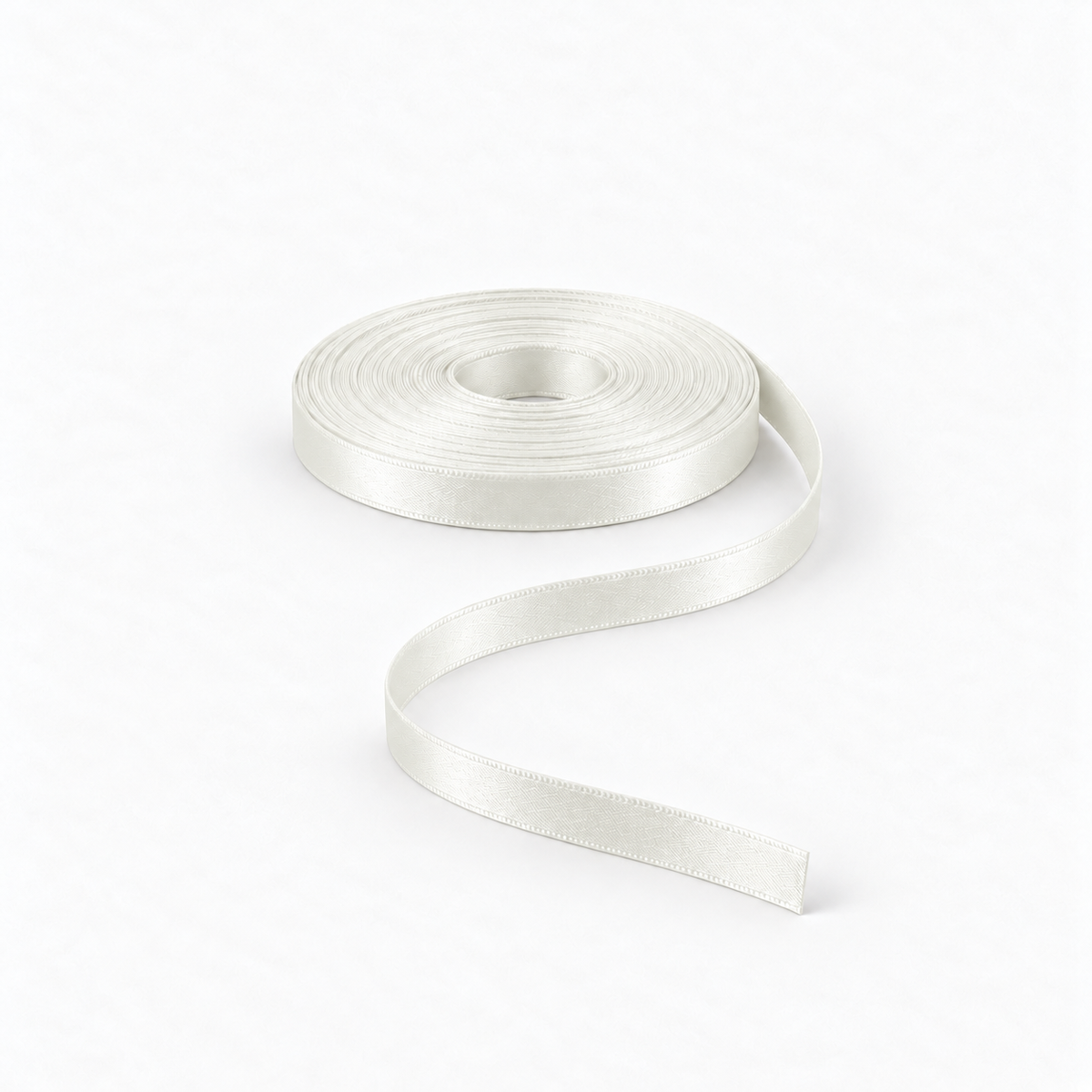 Satin Ribbon 8mm Cream #275 – Ragland Fabrics
