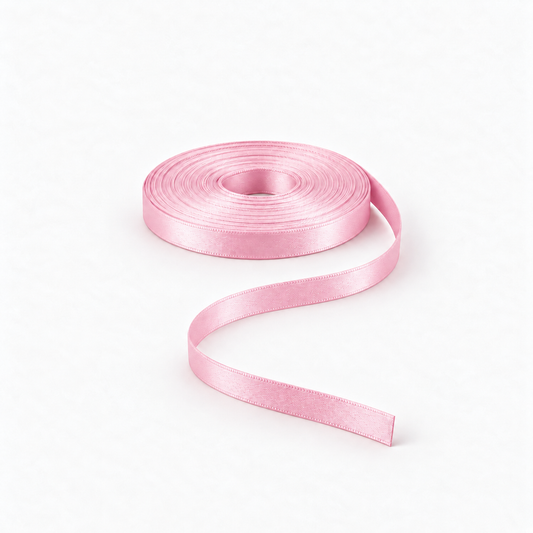 Satin Ribbon 8mm Hot Pink #52 – Ragland Fabrics