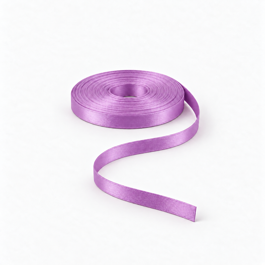 Satin Ribbon 8mm Purple #19 – Ragland Fabrics