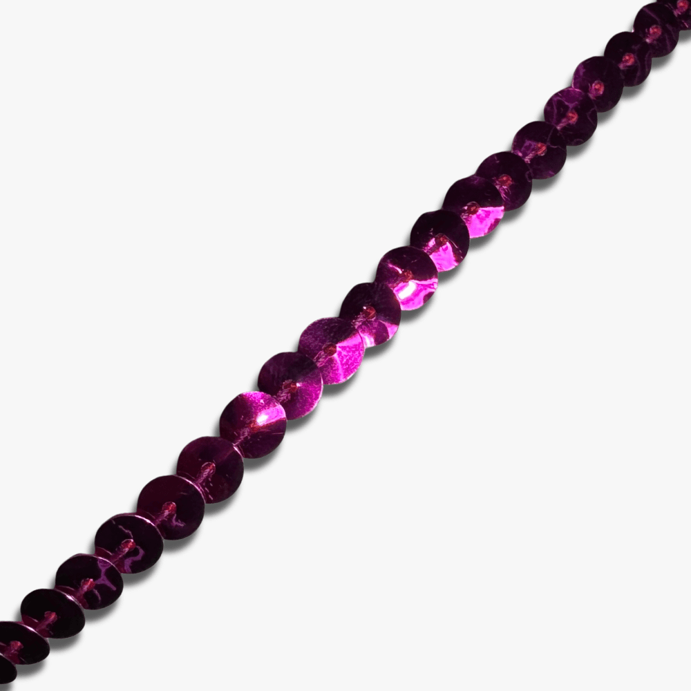Sequins Cerise - Ragland Fabrics