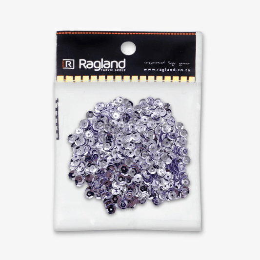 Sequins Pearly Silver Dreams 5gram - Ragland Fabrics