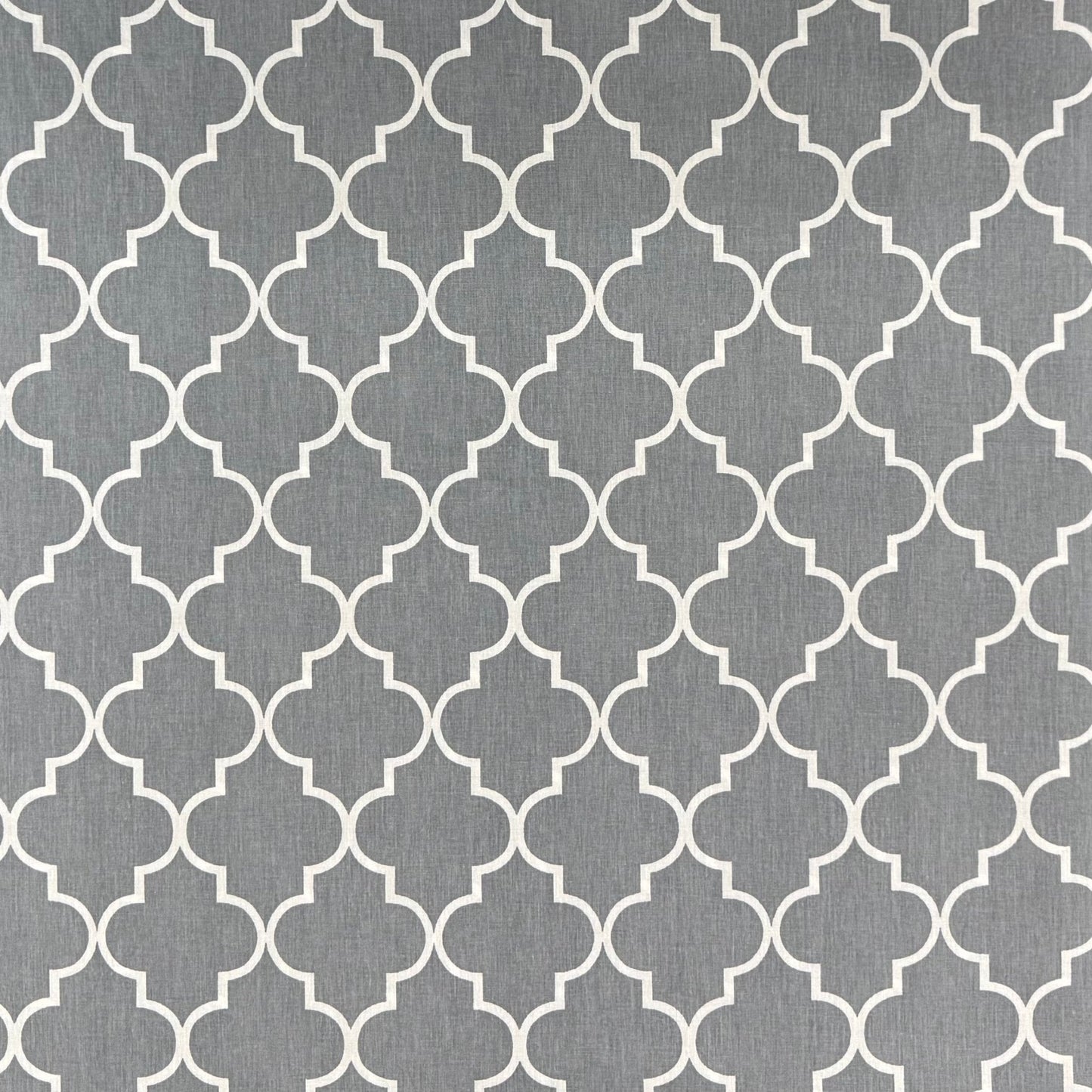 Sheeting 100% Cotton Percale 240cm Lattice Grey - Ragland Fabrics