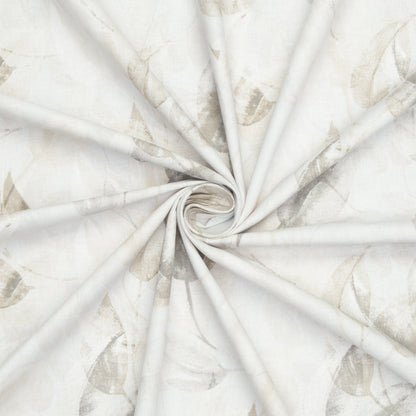 Sheeting Printed Cotton Leaves 240cm - Ragland Fabrics
