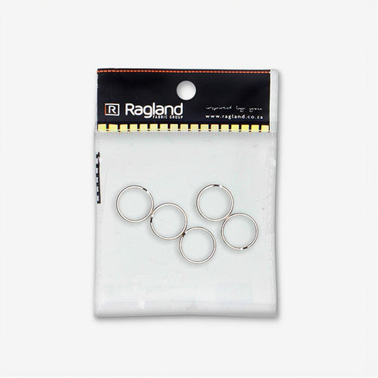 Split Ring 20mm Metal - Ragland Fabrics