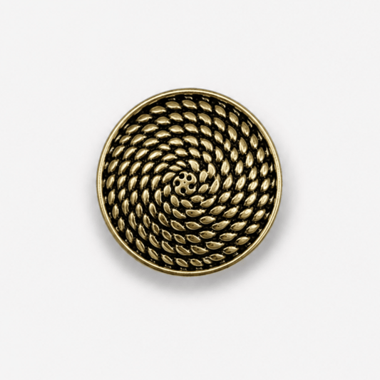COATS Gold Spirals LARGE - Ragland Fabrics