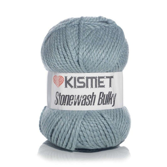Wool Stone Wash Bulky Seafoam - Ragland Fabrics