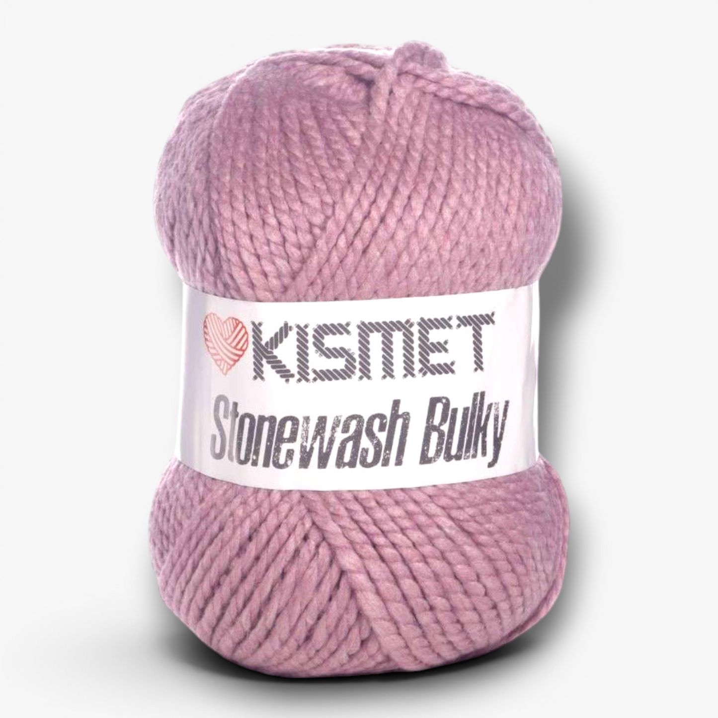 Wool Stone Wash Bulky Dusty Pink SB47