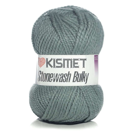 Wool Stone Wash Bulky Duck Egg - Ragland Fabrics
