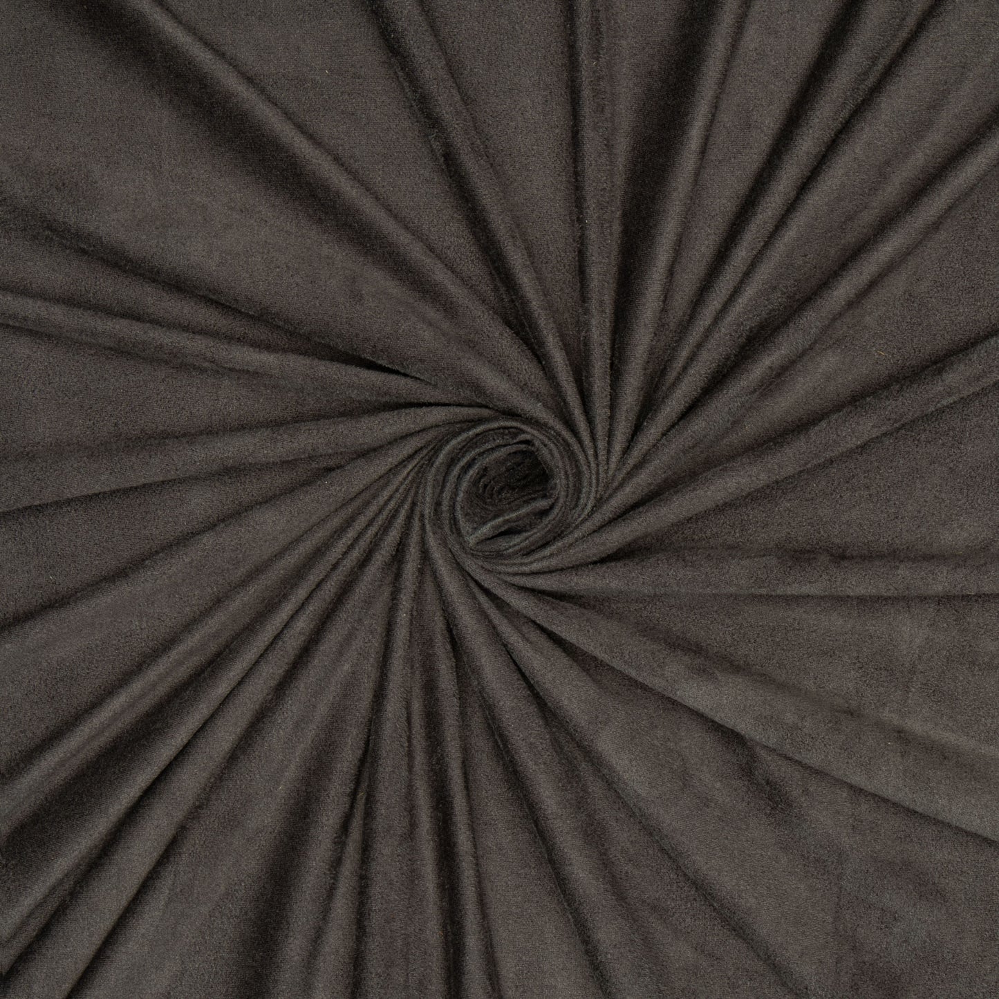 Stretch Velour Suede Grey - Ragland Fabrics