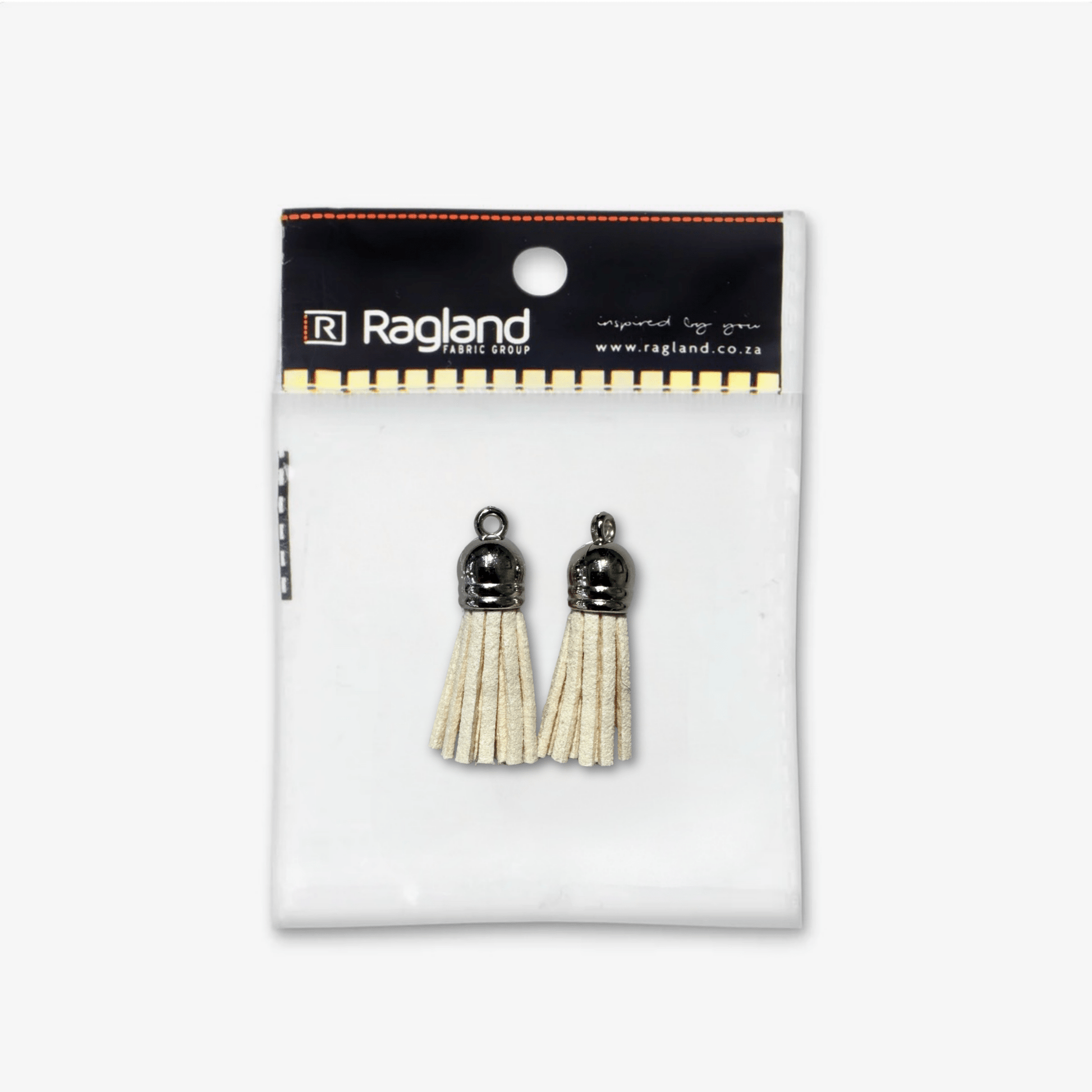 Tassel Suede Cream - Ragland Fabrics