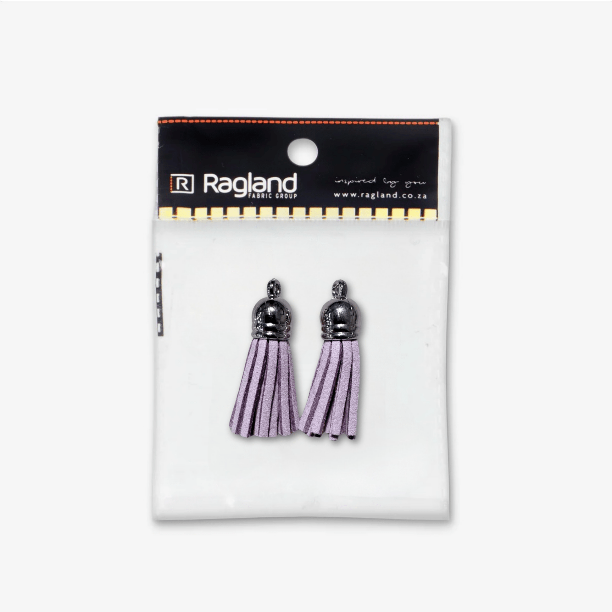 Tassel Suede Lilac - Ragland Fabrics