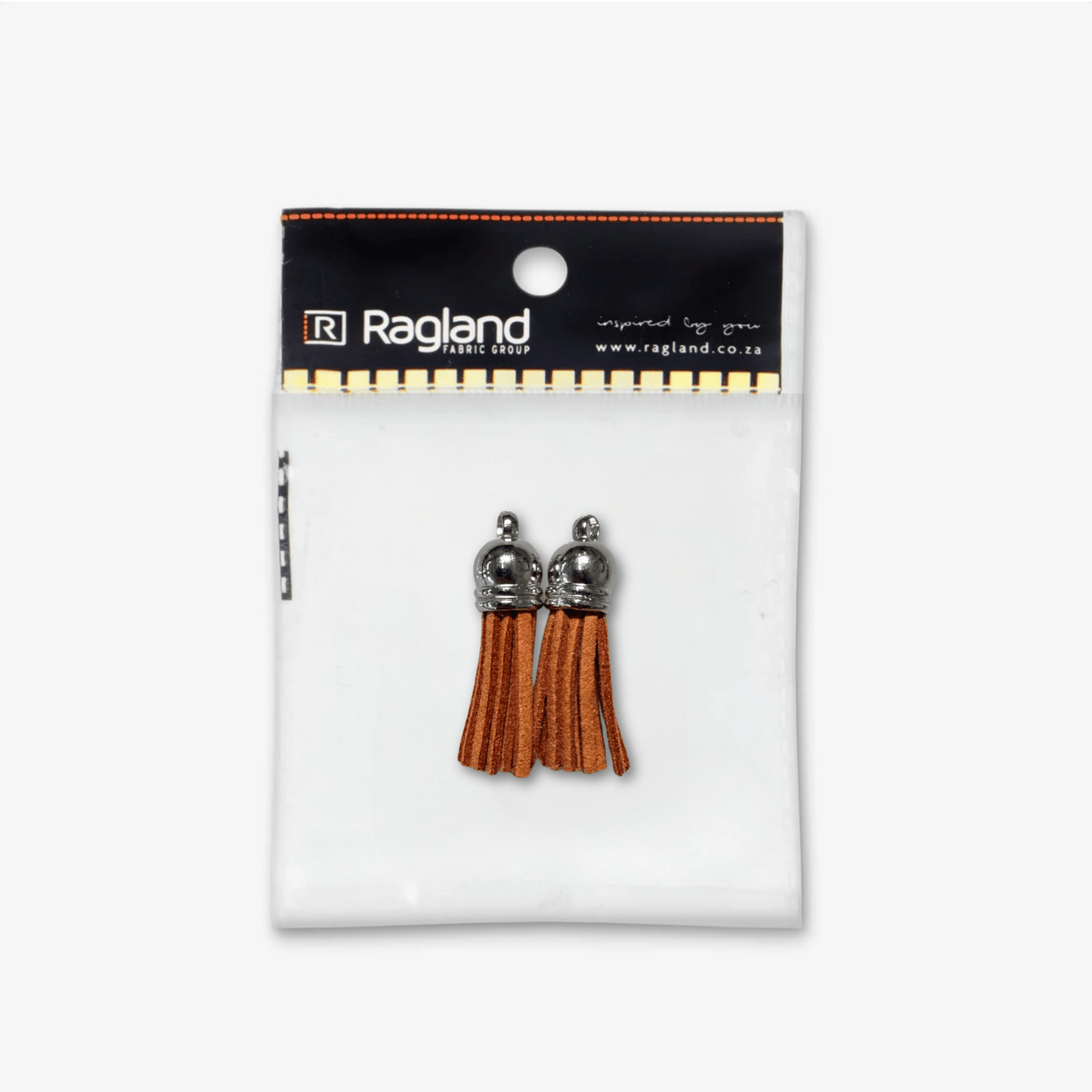 Tassel Suede Orange - Ragland Fabrics