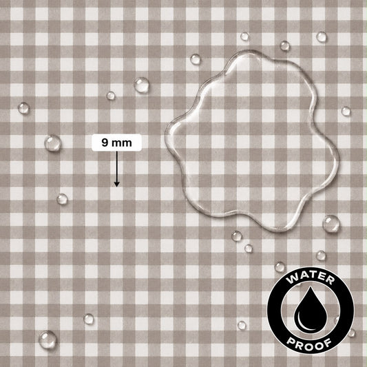 Gingham Small Stone Waterproof