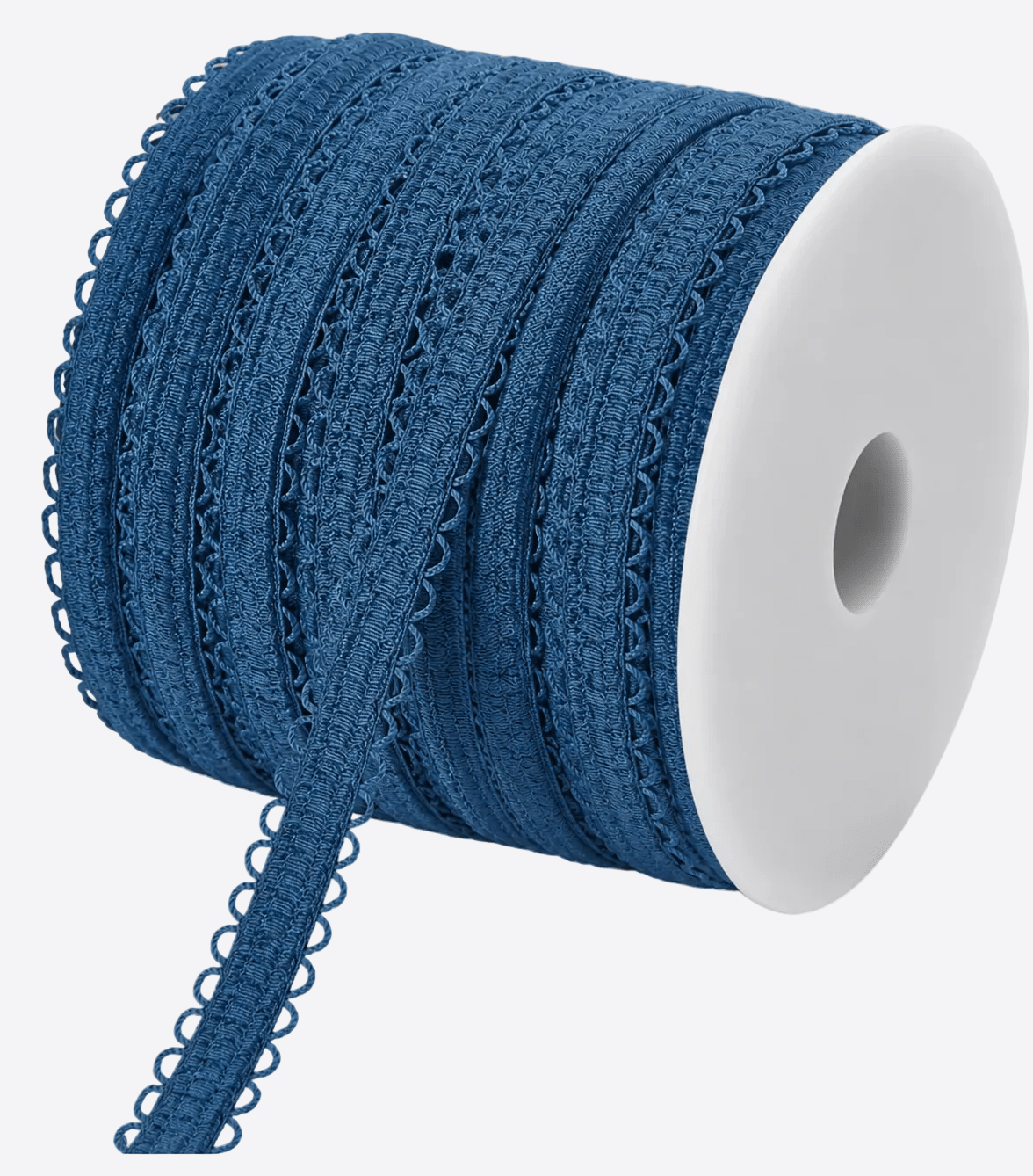Bra Elastic 12mm Textured Loop Teal - Discontinued - Ragland Fabrics