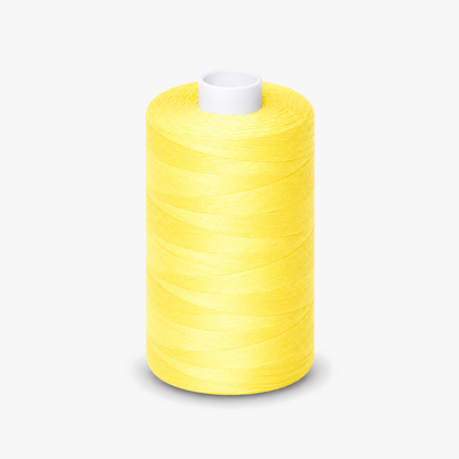 Thread 1000met Reels Yellow 108 - Ragland Fabrics