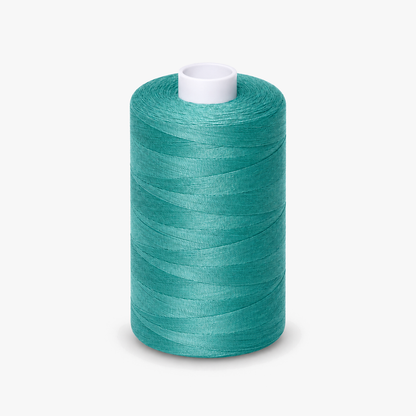 Thread 1000met Reel Turquoise Blue 366 - CLOSEOUT - Ragland Fabrics