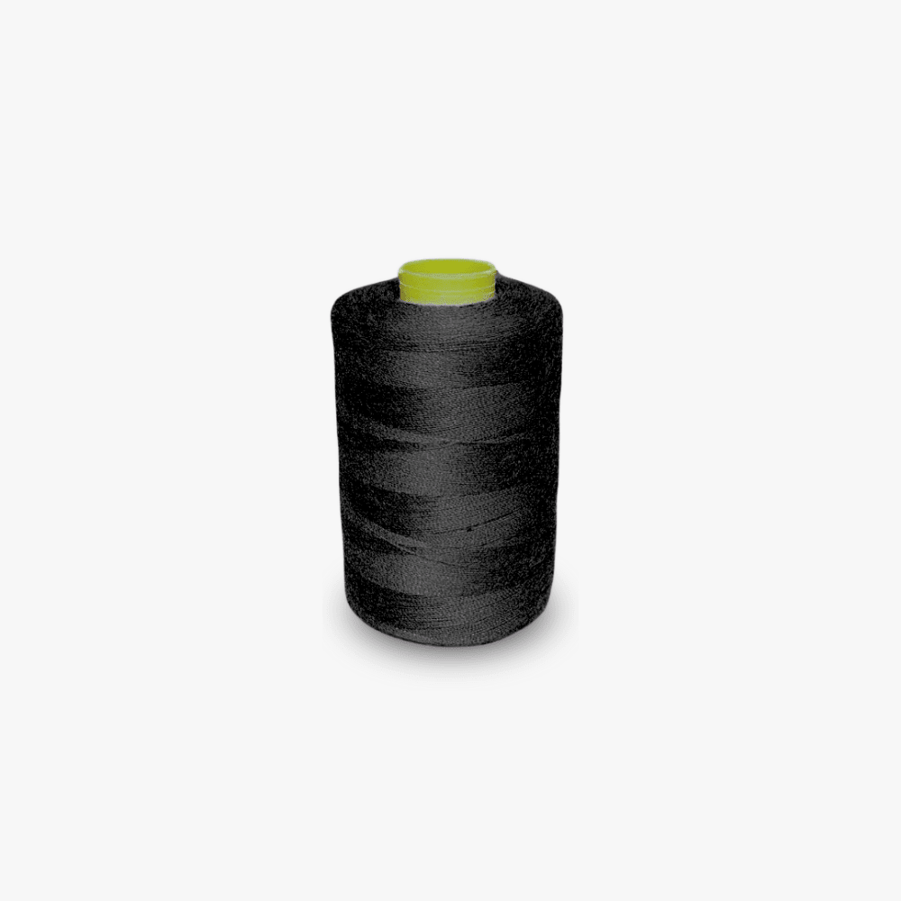 Thread 1000met Reel Black - Ragland Fabrics