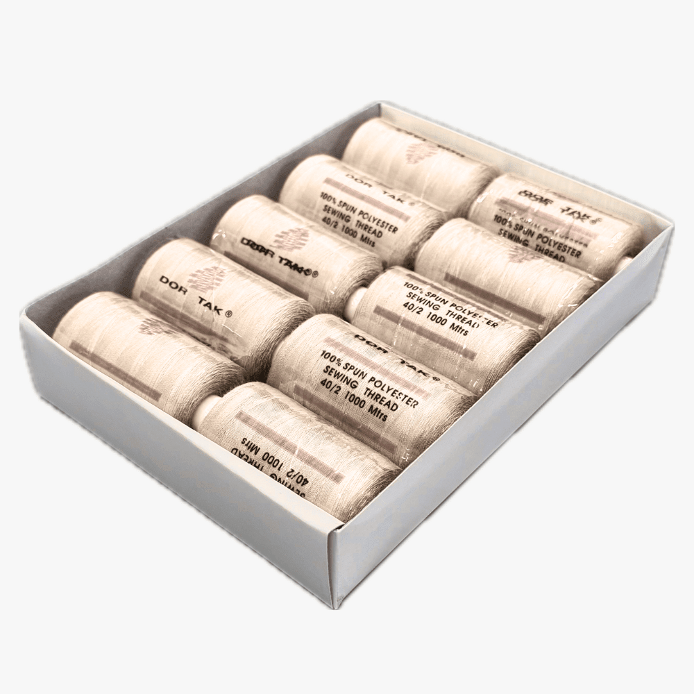 Thread 1000met Reel Cream 401 TBD - Ragland Fabrics