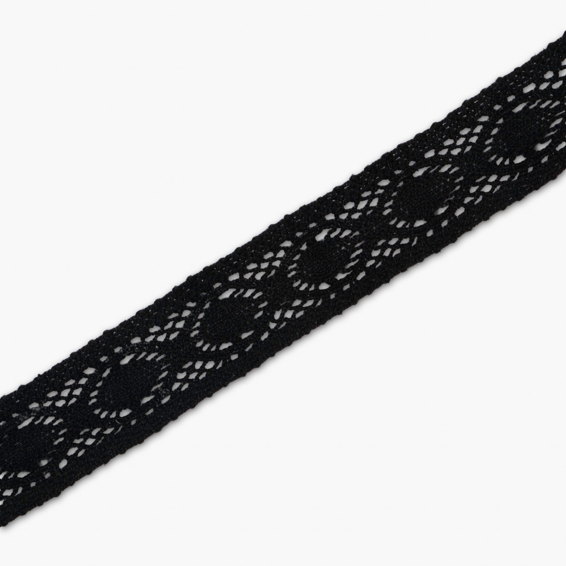 Lace Torchon Black - 35mm - Ragland Fabrics