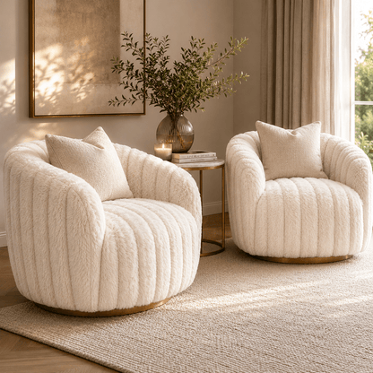 Corduroy Luxury Fur - Polar Bear - Ragland Fabrics