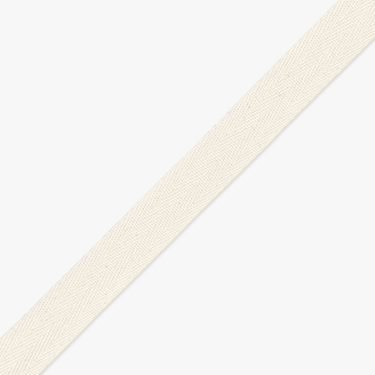 Twill Tape Cotton Natural 25mm - Ragland Fabrics
