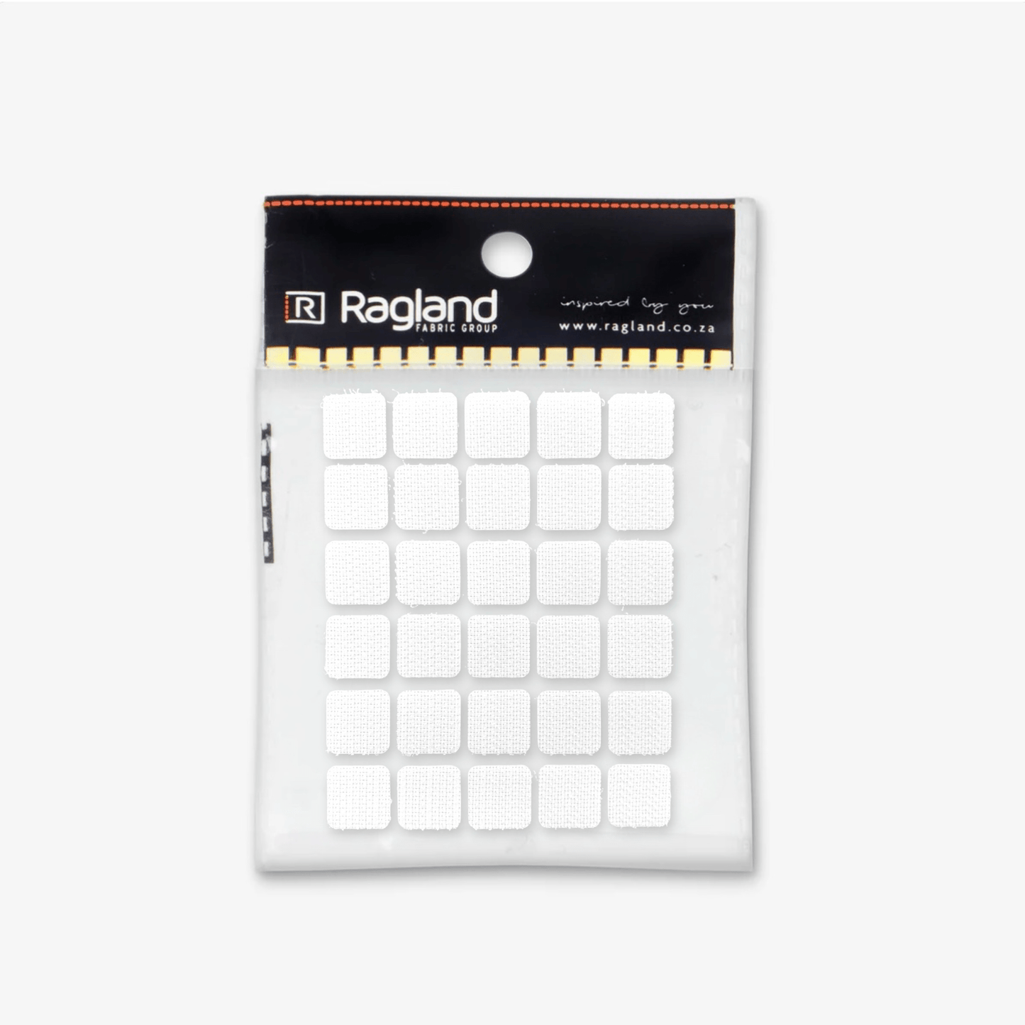 Velcro Squares - White 13mm - Ragland Fabrics