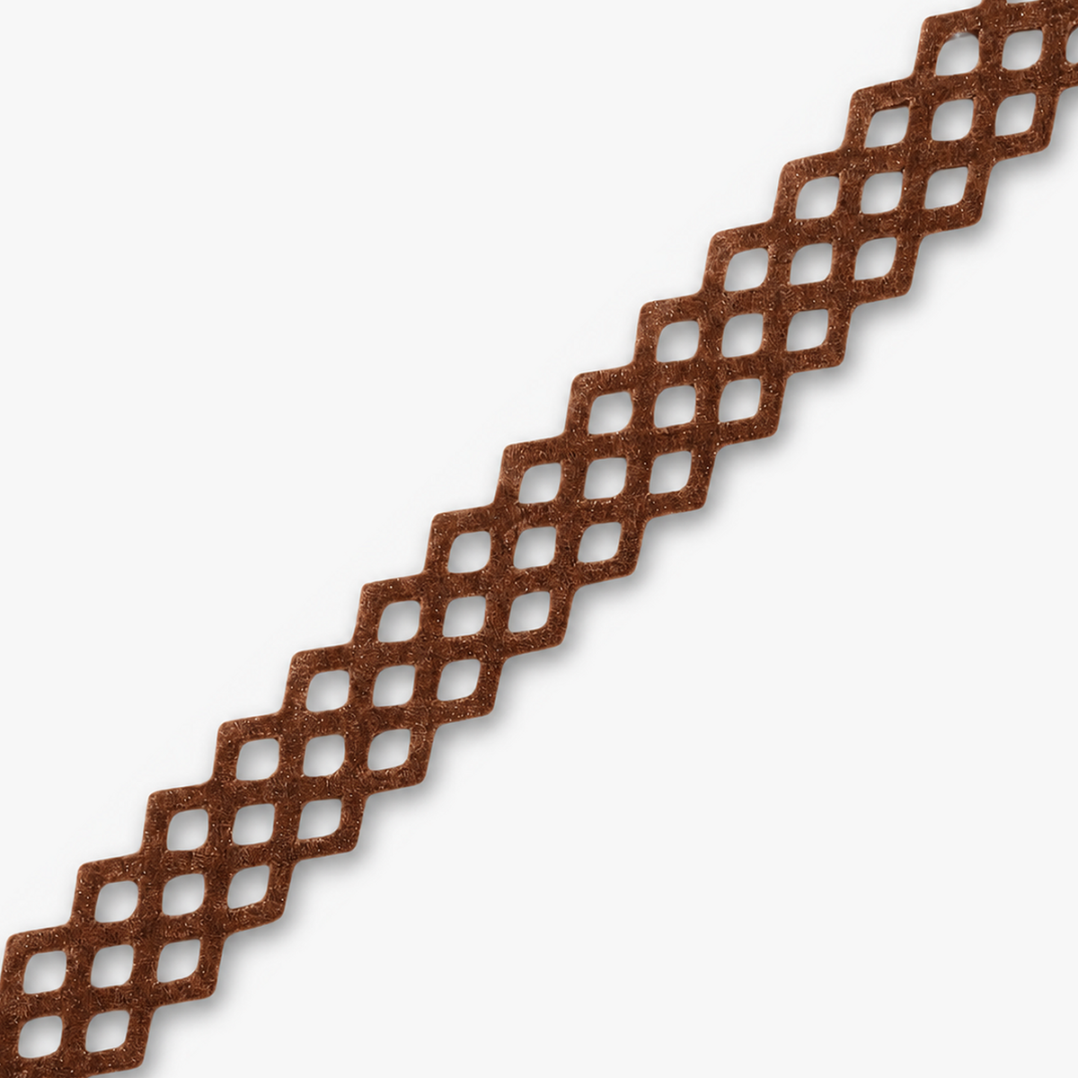 Velvet Ribbon 25mm Des.1 - per metre diagonal view